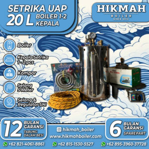 Setrika Uap Boiler 20 L